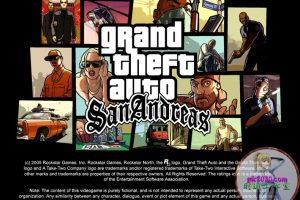 侠盗猎车圣安地列斯 MAC 苹果电脑游戏 繁体中文版 支援10.13 10.14 10.15 11 12 适用于APPLE CPU