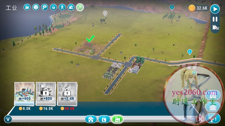 城市天际线：模拟建设游戏 Cityscapes: Sim Builder MAC苹果电脑游戏 原生中文版 支持11 12 13 14